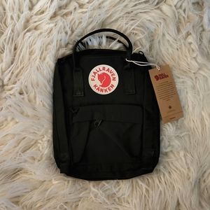 Fjallraven Mini Black Backpack